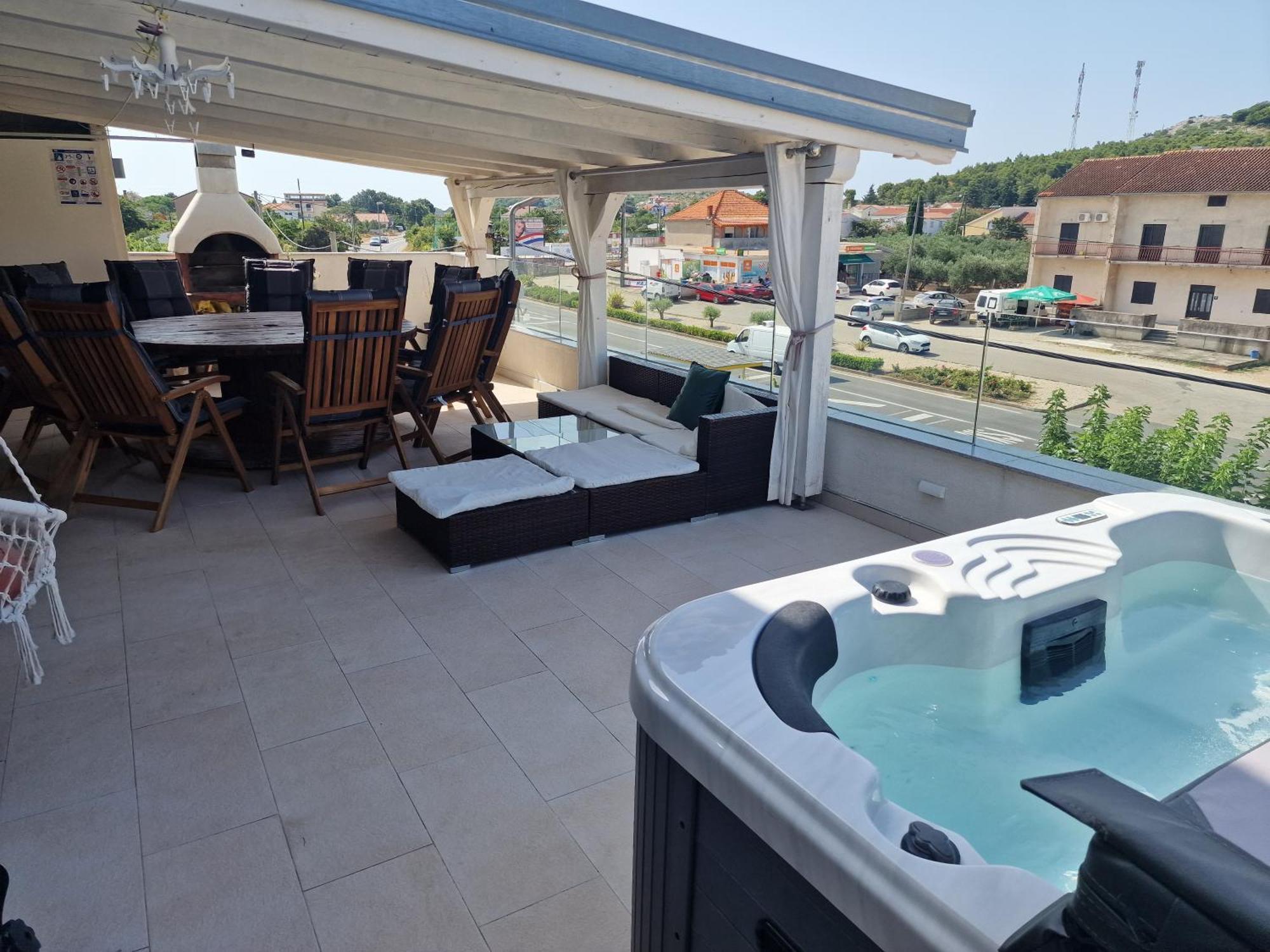 Penhaus Apartman Angelus Drage Pakoštane Екстериор снимка